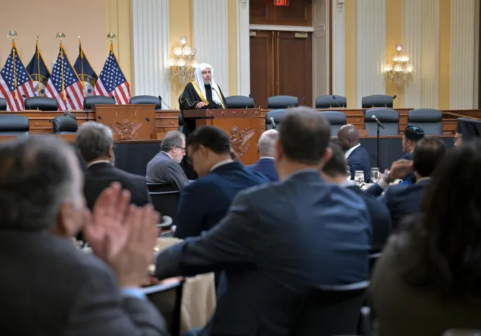 U.S. Congress Honors Secretary-General of the Muslim World League for Efforts in Combating Hate