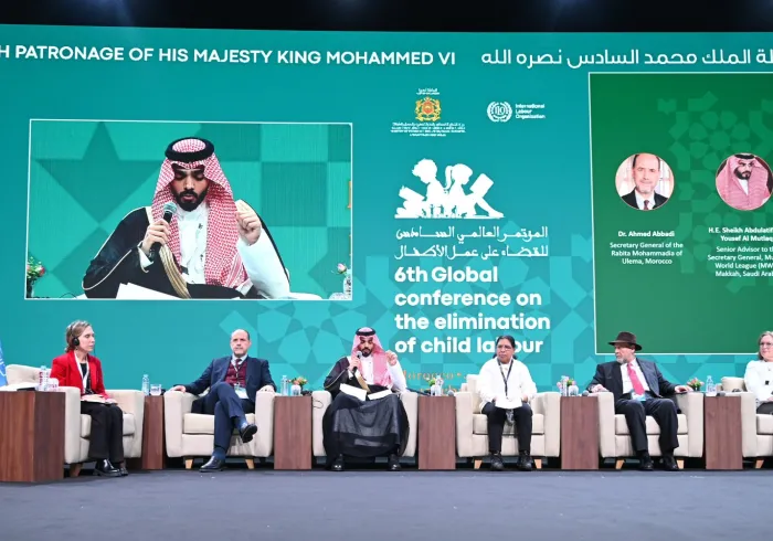 H.E. Sheikh Abdul Latif Al-Mutlaq, the Acting Secretary-General of the International Commission for Jurists, participated in the proceedings of the 6th Global Conference on the Elimination of Child Labour held in the Kingdom of Morocco