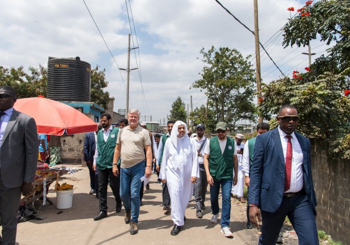 His Excellency Sheikh Dr. Mohammed Alissa, Secretary-General of the MWL and Chairman of the Organization of Muslim Scholars, visited the development project overseen by the Muslim World League in Kenya