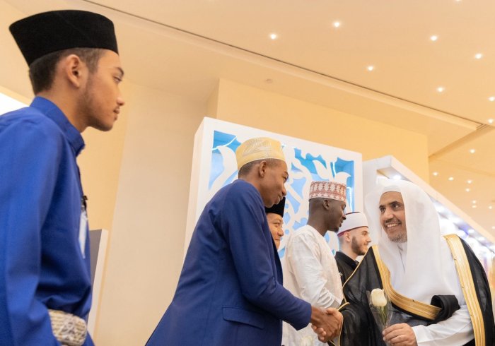 To convey the message of benevolence, noble values, and the 'Prophetic exalted character,' the Muslim World League's programs and initiatives engage youth and children across all Islamic communities