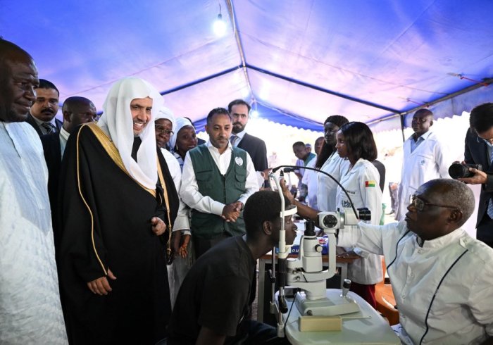 Lors de sa visite en Guinée-Bissau :   Le Secrétaire général, Président de l’Organisation des savants musulmans, cheikh Mohammed Al-Issa a supervisé le programme de la Ligueislamiquemondiale