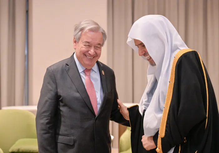 Secretary-General of the Muslim World League Meets with UN Secretary-General