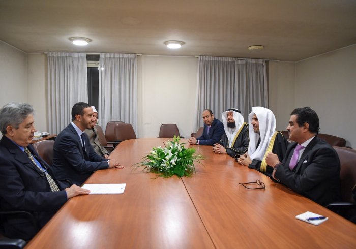 Le Secrétaire Général de la LIM visite le Centre Islamique de Rome