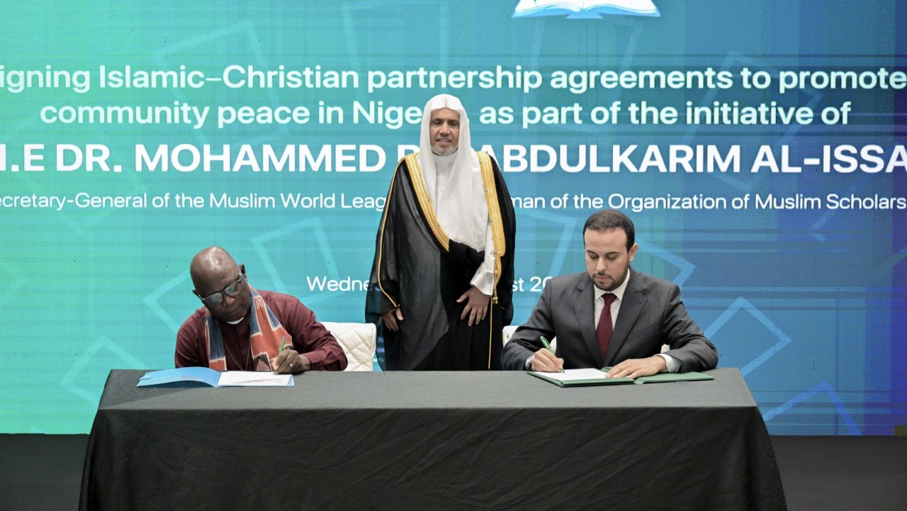 The “Islamic-Christian Agreements,” signed as part of the Muslim World League’s initiative for social peace in West Africa, open a new chapter of partnership among leading Muslim and Christian leaders and organizations active in Nigeria