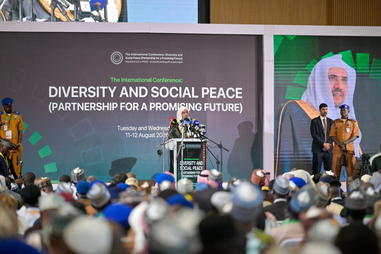 Photos from the international conference held in Abuja, the capital of Nigeria, under the patronage of H.E. the President, and with the participation of H.E. Sheikh Dr. Mohammed Al-Issa, regarding the MWL’s initiative on “Social Peace in West Africa”