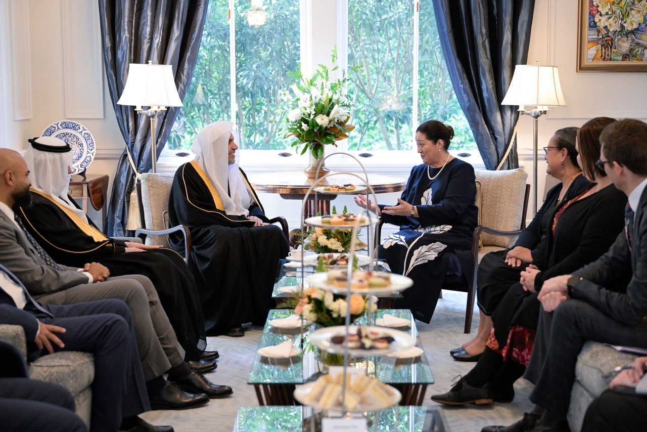 The Governor-General and Prime Minister of New Zealand Receive the Secretary-General of the Muslim World League