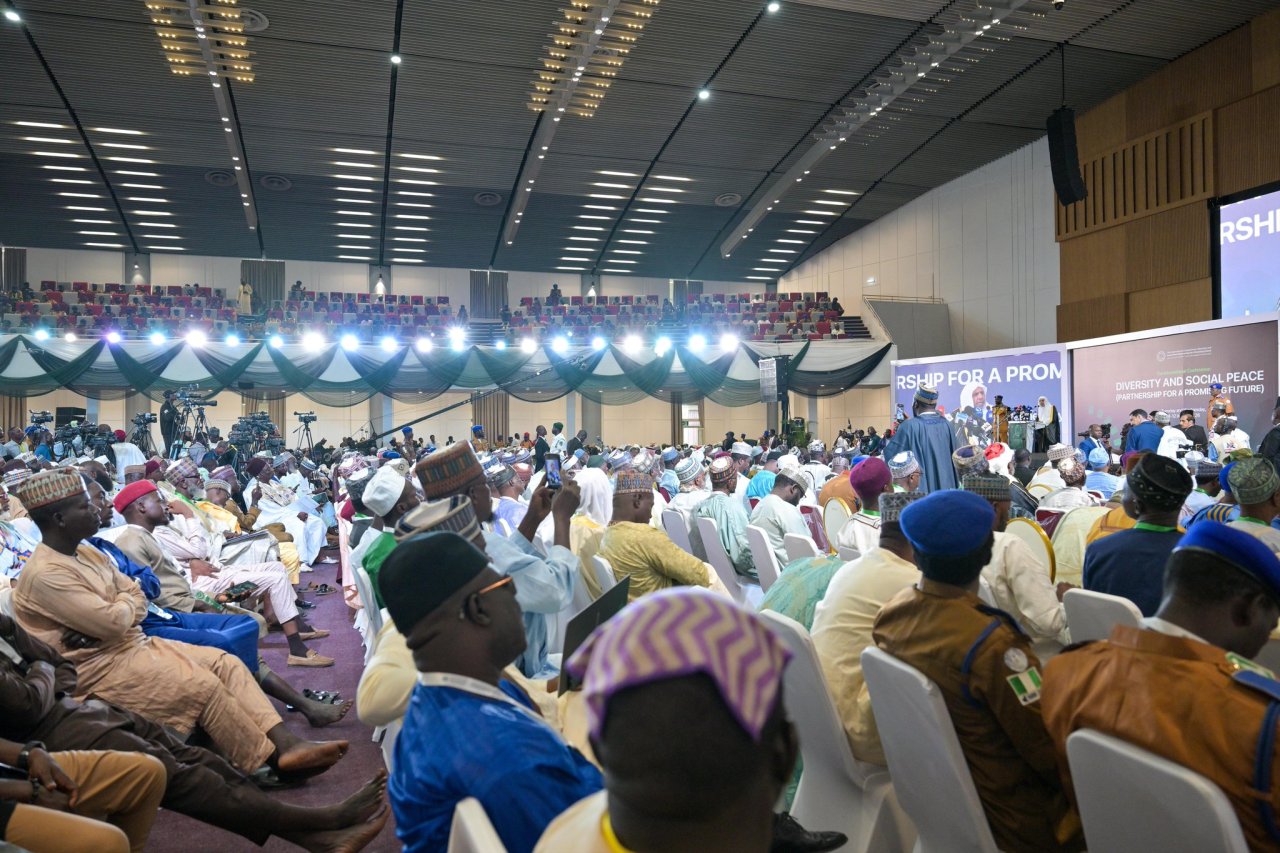 Photos from the international conference held in Abuja, the capital of Nigeria, under the patronage of H.E. the President, and with the participation of H.E. Sheikh Dr. Mohammed Al-Issa, regarding the MWL’s initiative on “Social Peace in West Africa”