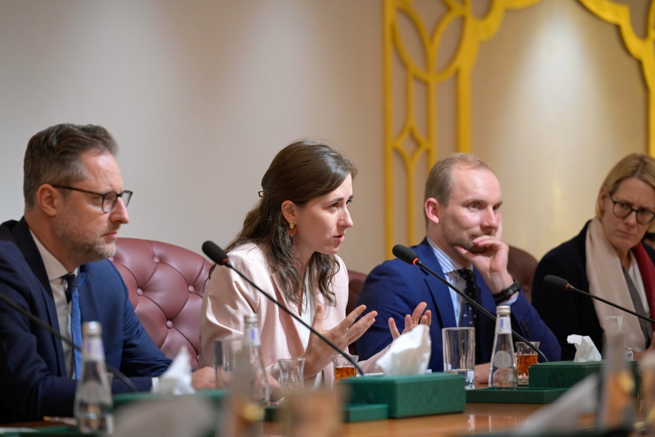 H.E. Secretary-General of the MWL Meets with a Delegation of German Intellectual Leaders Representing Various Research Institutions and Think Tanks
