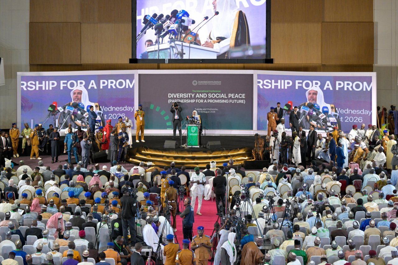 Photos from the international conference held in Abuja, the capital of Nigeria, under the patronage of H.E. the President, and with the participation of H.E. Sheikh Dr. Mohammed Al-Issa, regarding the MWL’s initiative on “Social Peace in West Africa”