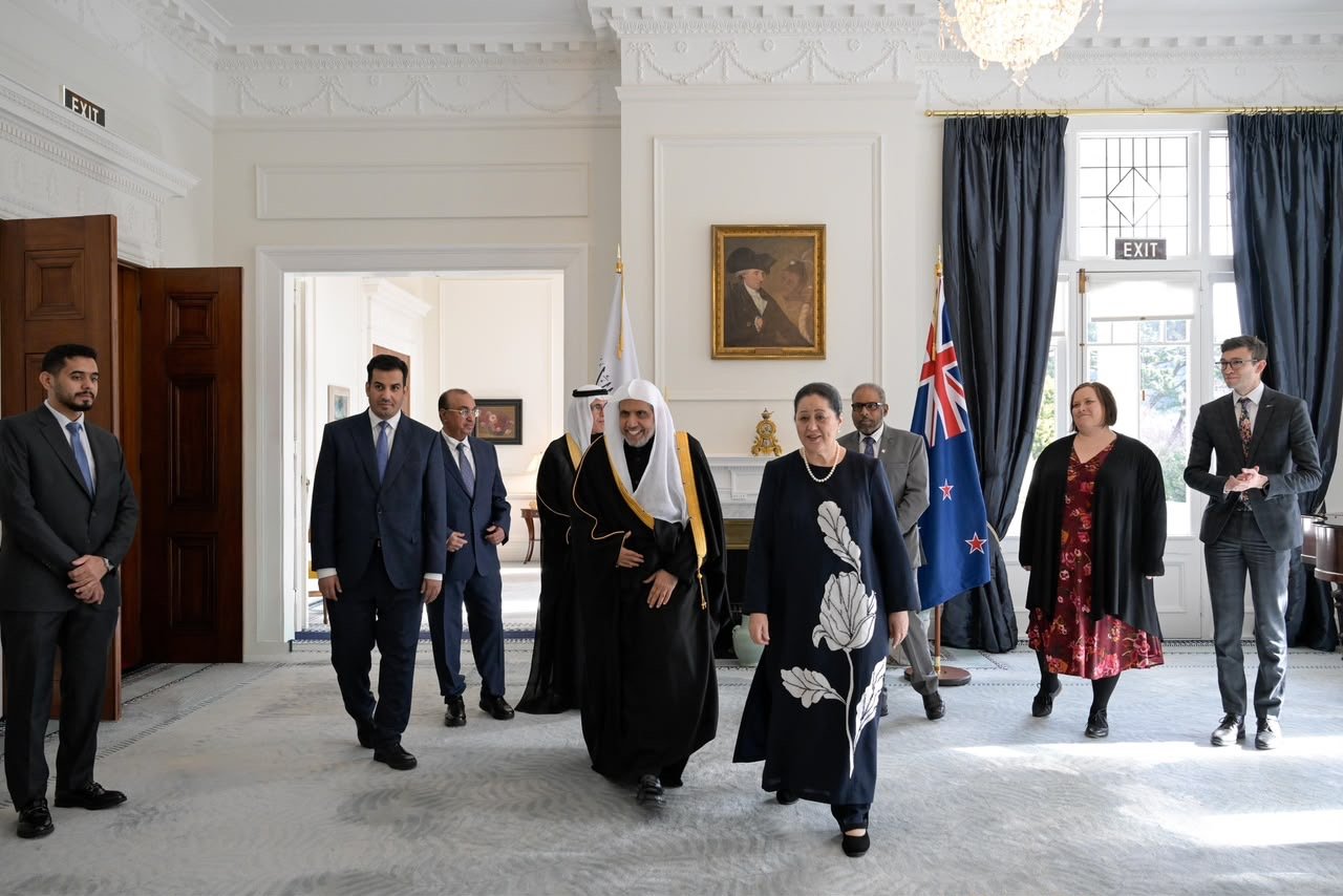 The Governor-General and Prime Minister of New Zealand Receive the Secretary-General of the Muslim World League