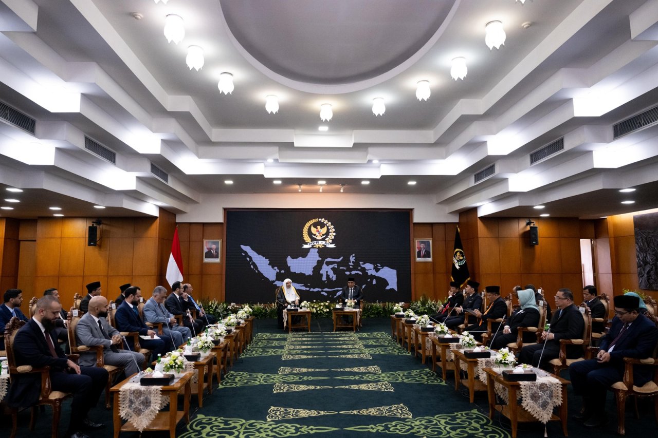 مجلس مشورتی اندونزی میزبان دبیرکل سازمان همبستگی جهان اسلام شد