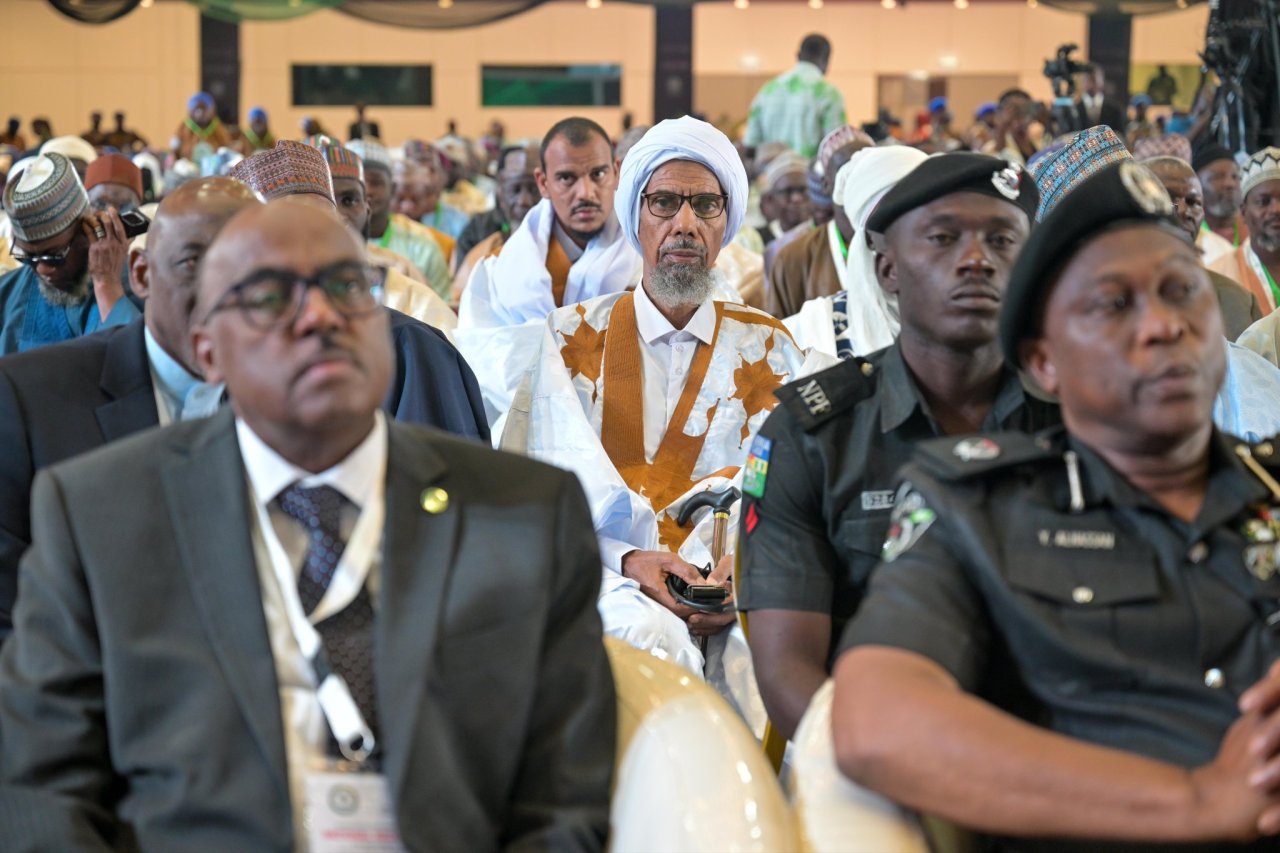 Photos from the international conference held in Abuja, the capital of Nigeria, under the patronage of H.E. the President, and with the participation of H.E. Sheikh Dr. Mohammed Al-Issa, regarding the MWL’s initiative on “Social Peace in West Africa”