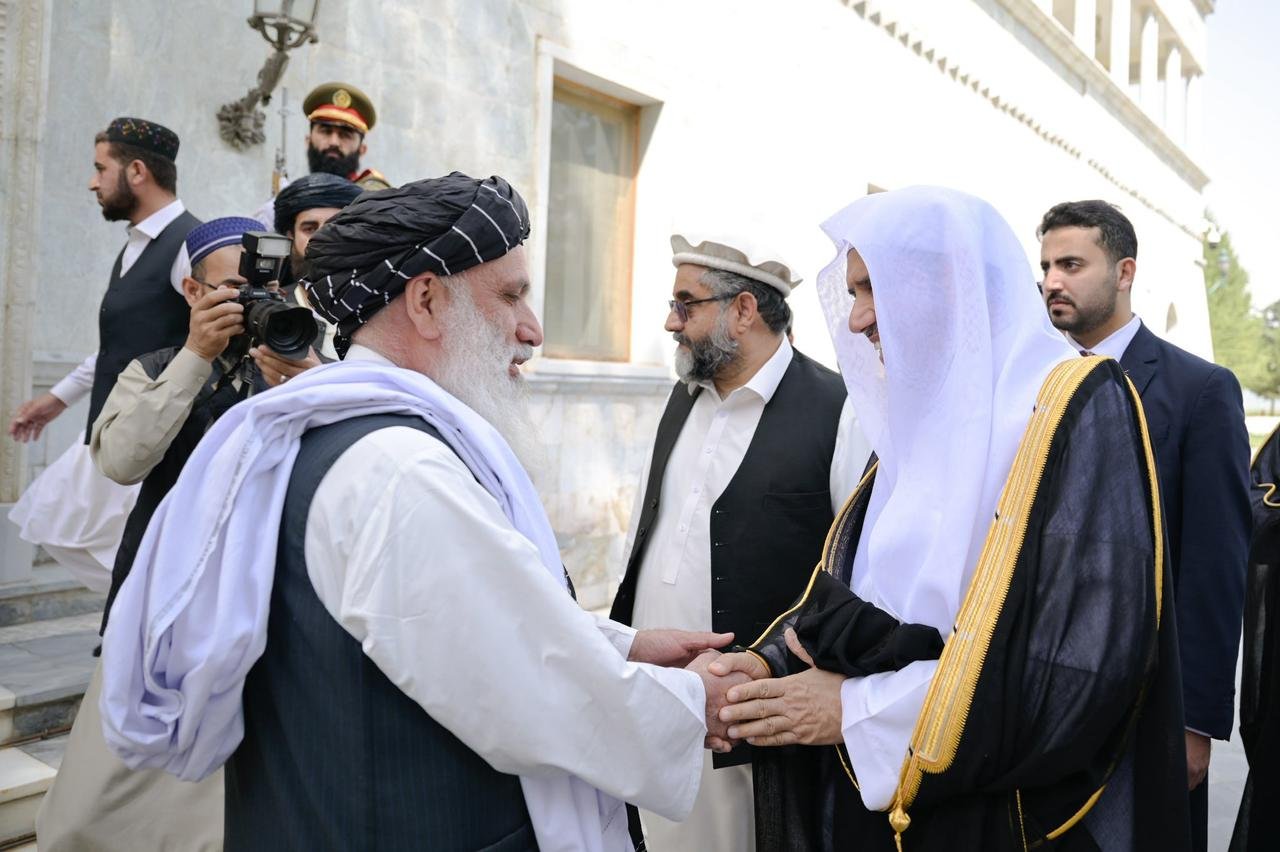 On the Occasion of a Grand Official Reception Marking the MWL’s First-Ever Visit to Afghanistan  The Prime Minister of Afghanistan Receives the Secretary-General of the MWL in the Capital, Kabul