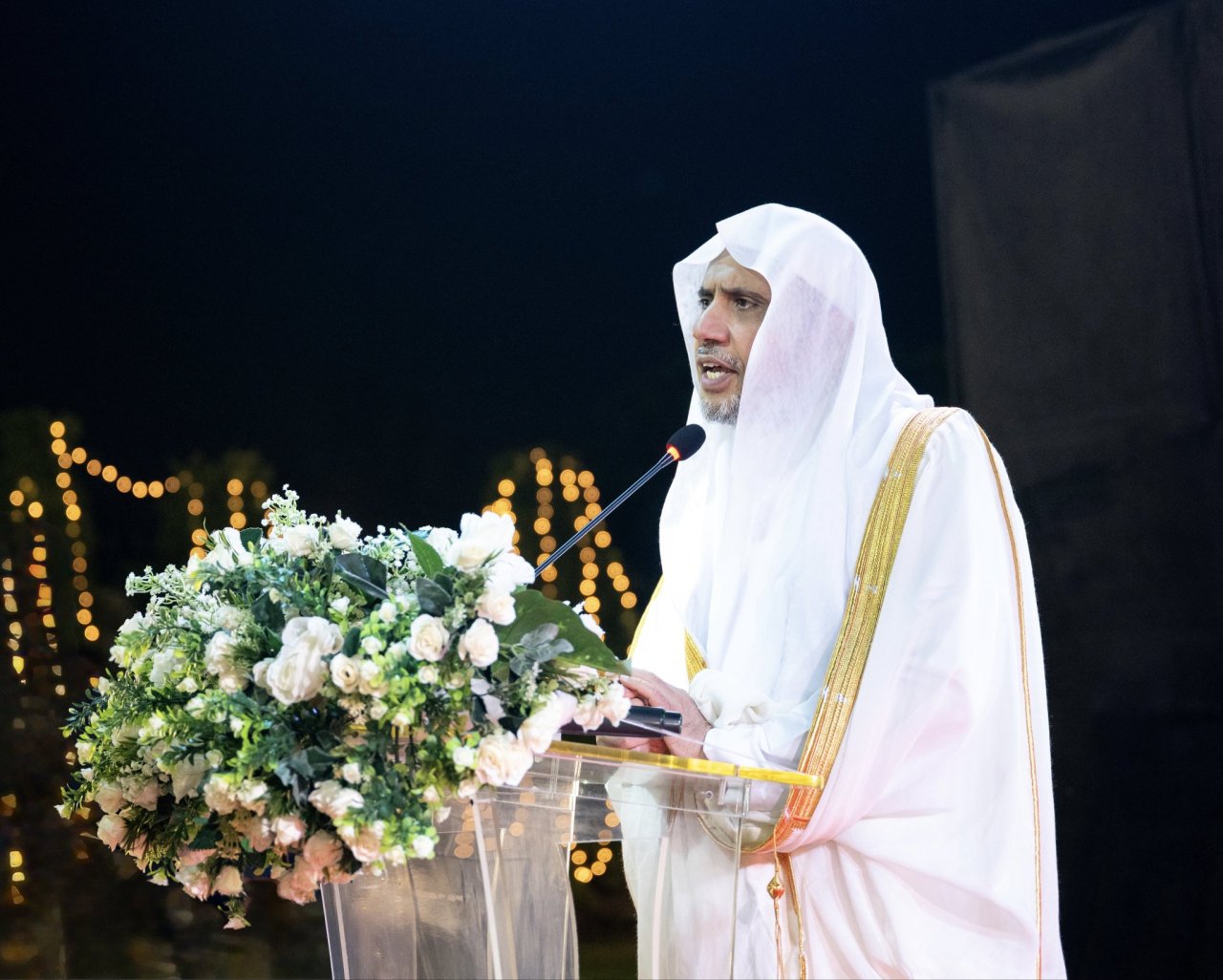 H.E. Muhammad Talha Mahmood, Chairman of the Senate Standing Committee on Defence of Pakistan, hosted a dinner in honor of H.E. Sheikh Dr. Mohammed Al-Issa, Secretary-General of the Muslim World League and Chairman of the Organization of Muslim Scholars