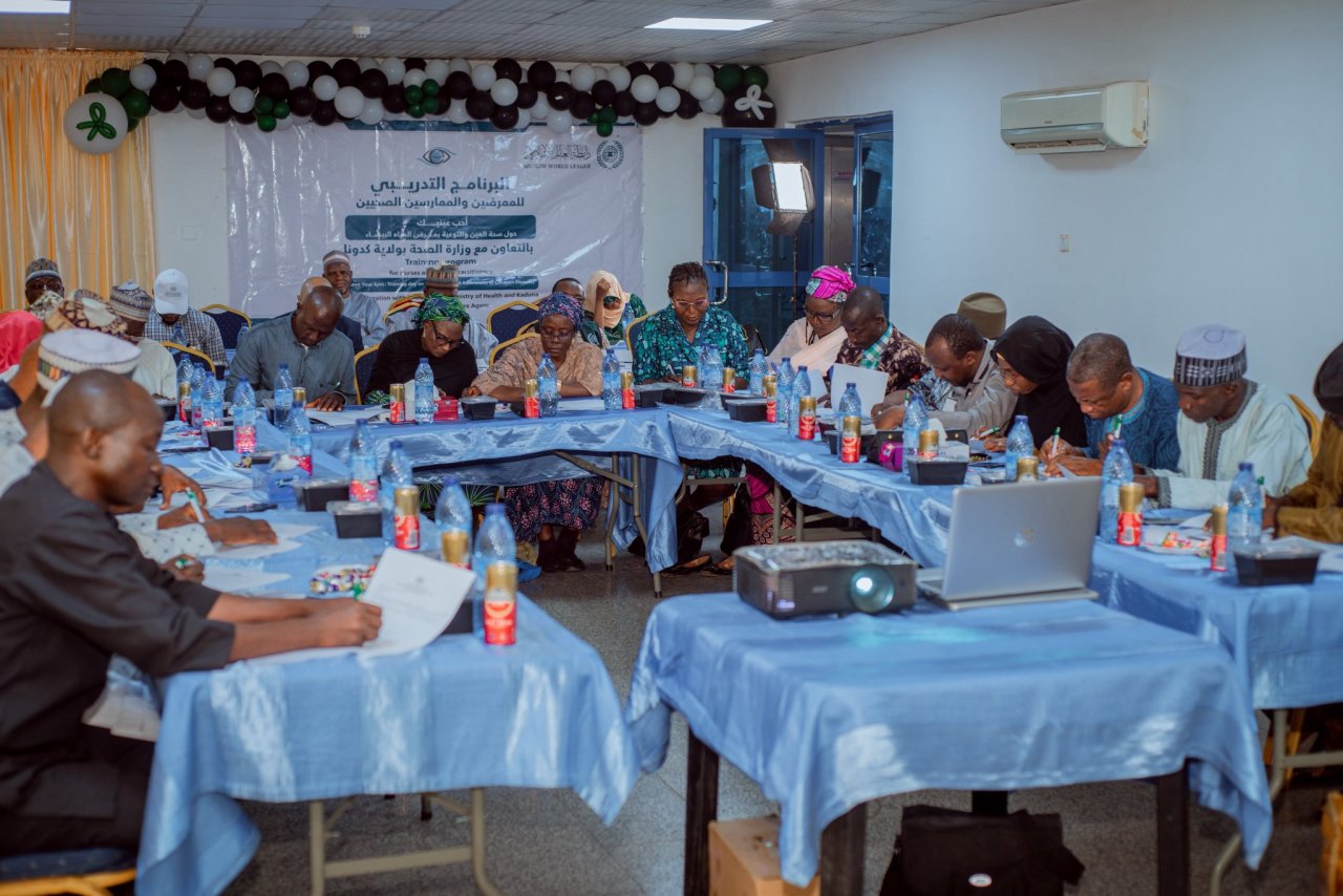The Muslim World League has launched a training program in Nigeria for ophthalmic nurses and healthcare practitioners, focusing on capacity building and improving the delivery of essential services