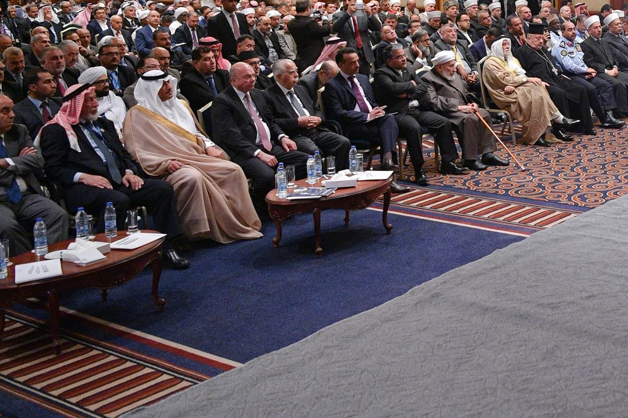 Le SG durant la cérémonie d’ouverture du congrès organisé par la LIM à Amman en Jordanie