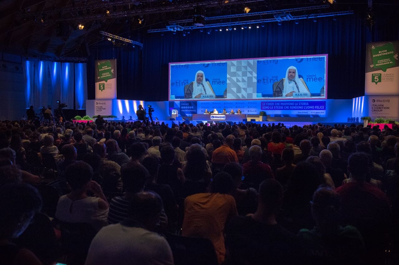 The Muslim World League was Selected to Speak on Behalf of Muslim Civilization in a Meeting for &quot;Building Bridges&quot; in Italy