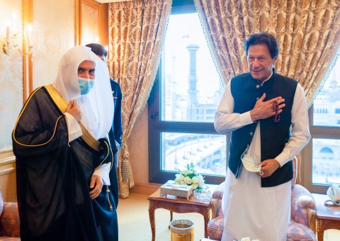 Mohammad Alissa a rencontré à La Mecque le Premier-Ministre pakistanais M. Imran Khan