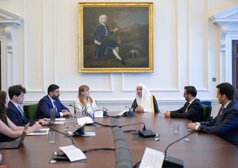 Deputy Prime Minister of the United Kingdom, Ms. Angela Rayner, met with H.E. Sheikh Dr. Mohammed Al-issa , Secretary-General of the Muslim World League (MWL) and Chairman of the Organization of Muslim Scholars.