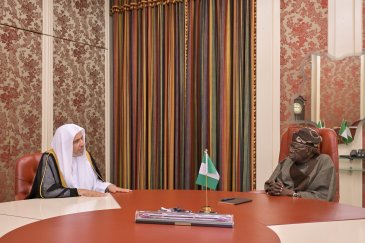 President of Nigeria Receives the Secretary-General of the Muslim World League