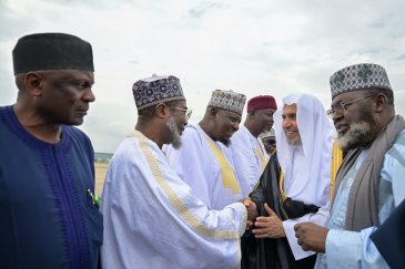 H.E. Sheikh Dr. Mohammed Al-Issa , Secretary-General of the MWL, arrived in Abuja, the capital of Nigeria 