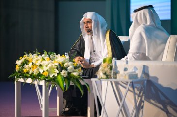 Photos from the lecture and dialogue of His Excellency Sheikh Dr. Mohammed Al-Issa , this afternoon in Makkah, on: “Saudi Moderation: From the Jurisprudential Methodology to Global Leadership”