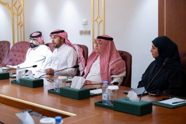 Assistant to the Secretary-General for Corporate Communication, Mr. Abdulwahab Al-Shehri, met with Dr. Khaled Khalifa, UNHCR Representative to the GCC States and Senior Advisor to the High Commissioner, at the MWL headquarters in Riyadh