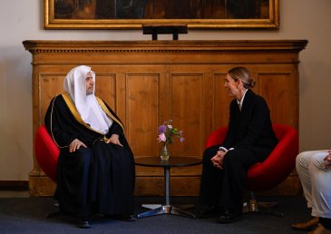 H.E. Sheikh Dr. Mohammed Al-Issa , Secretary-General of the Muslim World League and Chairman of the Organization of Muslim Scholars, met earlier with H.E. Dame Jacinda Ardern, the former Prime Minister of New Zealand