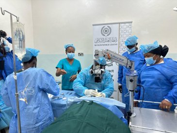 This time, the light shines in Zimbabwe, reaching the most vulnerable. Here are scenes from the Blindness Prevention Project, implemented by the Muslim World League in Africa, in partnership with governmental and civil society institutions.