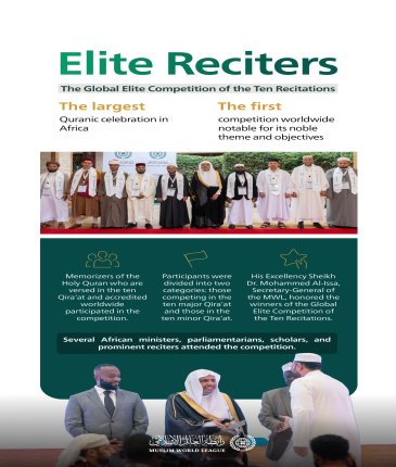 Learn more about the Global Elite Competition of the Ten Recitations. It is the largest Quranic celebration in Africa