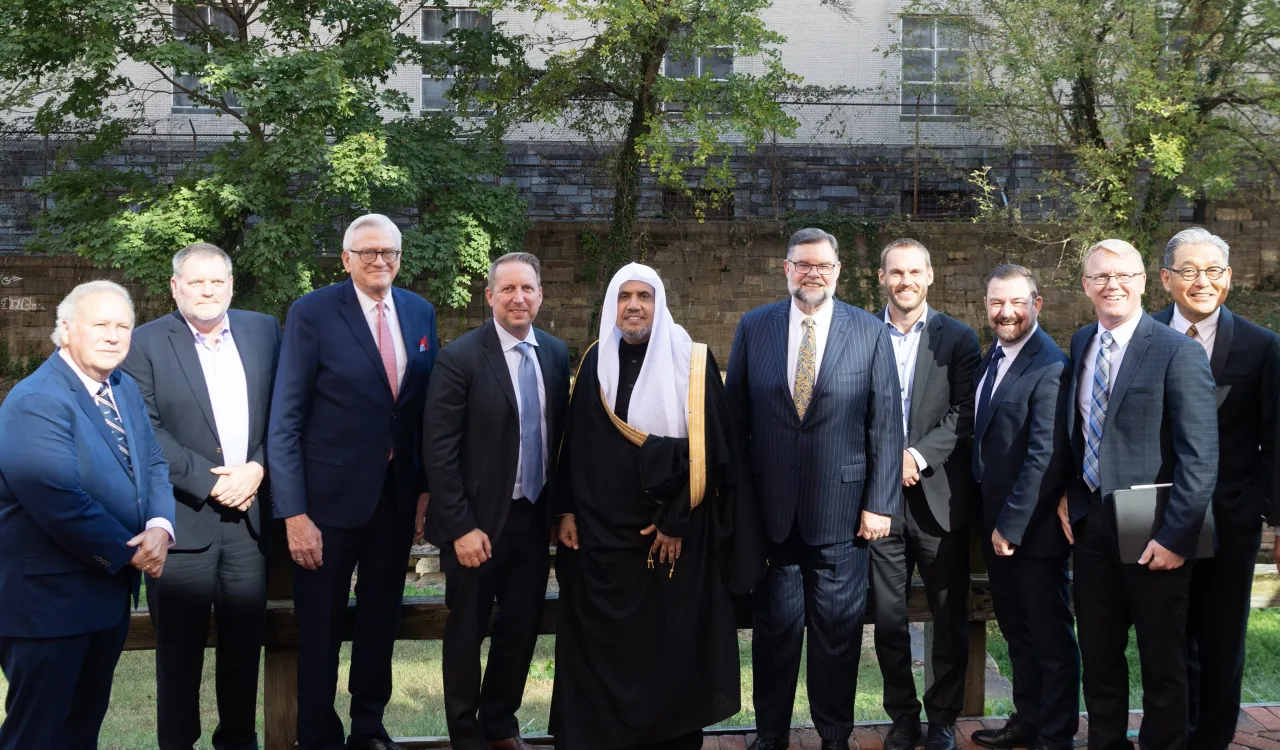 HE Dr. Mohammad Alissa welcomed a number of American evangelical leaders in Washington, DC