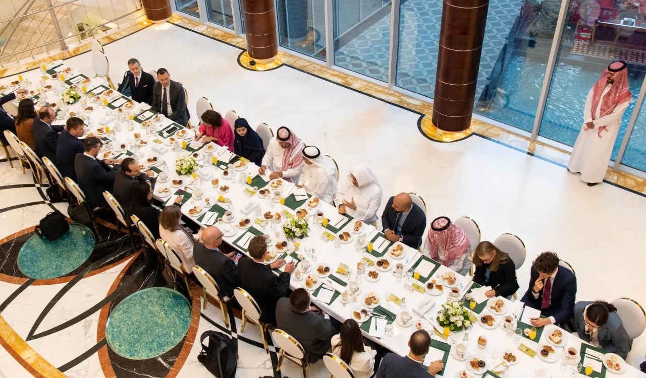 His Excellency Sheikh Dr. Mohammed Al-Issa Meets with the Middle East and Gulf Working Group of the European Council