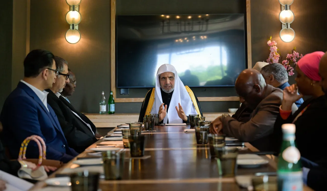 His Excellency Sheikh Dr. Mohammed Al-Issa chaired in the U.S. capital, Washington, the third session of the Council of Islamic Leaders in North and South America