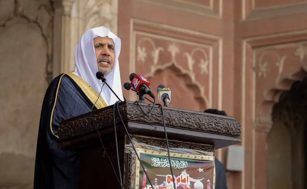 Dr. Al-Issa delivered the sermon of Friday prayer at Pakistan’s largest mosques: