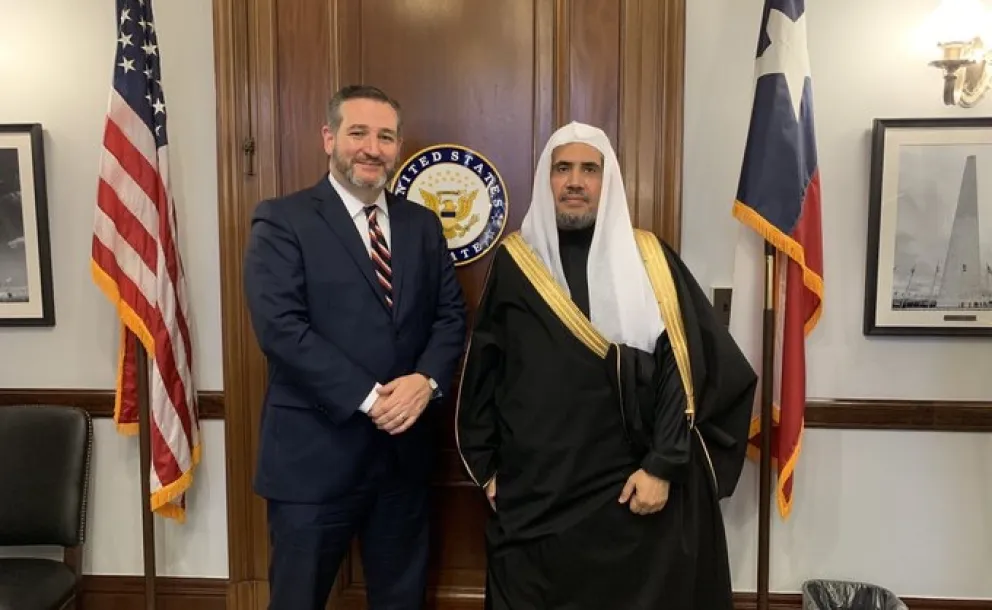 HE Dr. Alissa meets Senator TedCruz, the former US presidential candidate