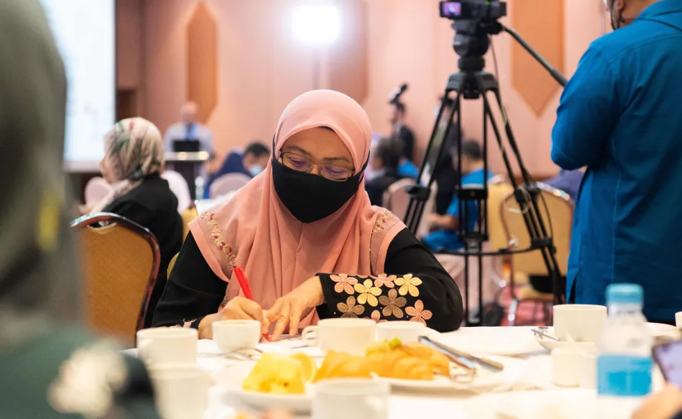 Mohammad Alissa tient une conférence à l’université islamique de Malaisie sur le thème «La valeur de la modération et de la coexistence»