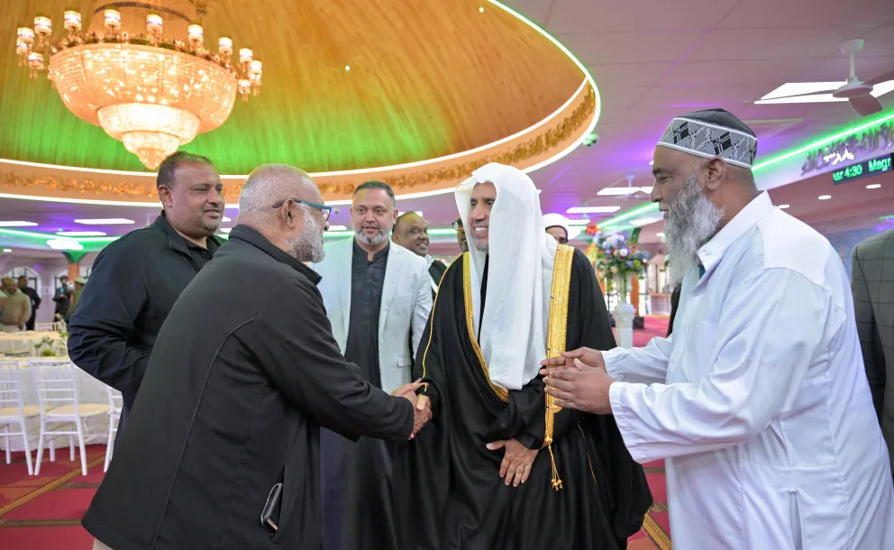 أمينُ عامّ رابطة العالم الإسلامي يزور أكبر جوامع نيوزيلندا