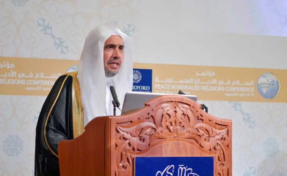 HE the Secretary-General of the MWL opens, along with senior religious leaders, Peace in the Revealed Religions Conference at the Oxford Center for Islamic Studies, Oxford University, UK.