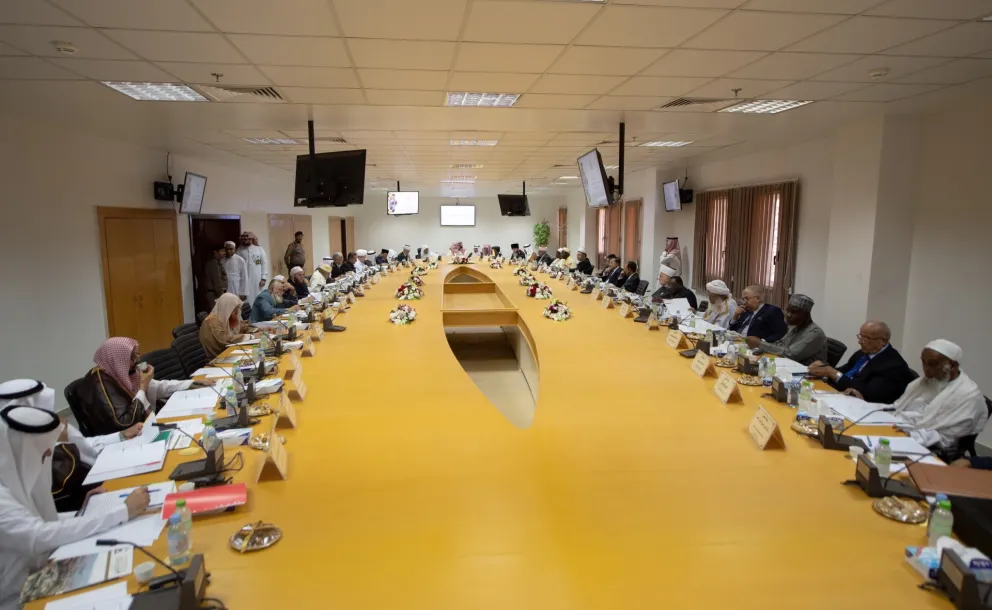 En présence du Grand Mufti d’Arabie Saoudite la 43eme session du Conseil Suprême de la Ligue s’est déroulée ce matin à la Ligue islamique mondiale à la Mecque