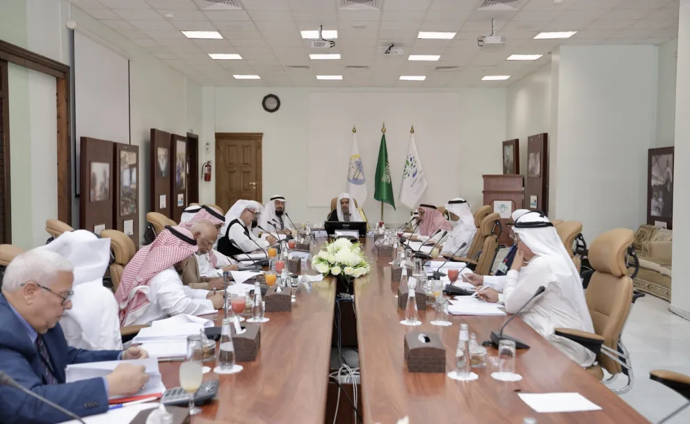 HE Sheikh Dr. Mohammad Alissa presides over the meeting of the Board of Directors of the International Organization for Relief Welfare and Development (IORWD) in the presence of the members of the Board of Excellencies and Eminences. 