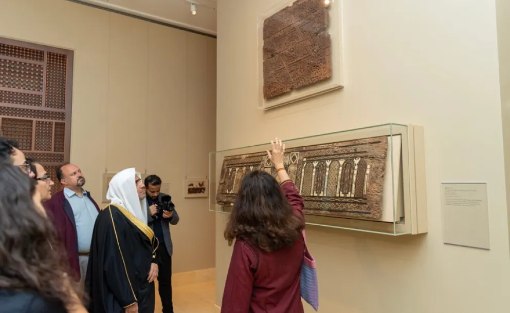 Mohammad Alissa visited metmuseum during his most recent visit to NYC