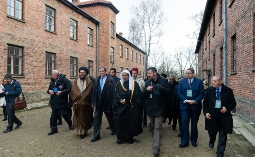 HE Dr. Mohammad Alissa led the largest delegation of Muslim officials to Auschwitz: By paying tribute to the victims of the Holocaust