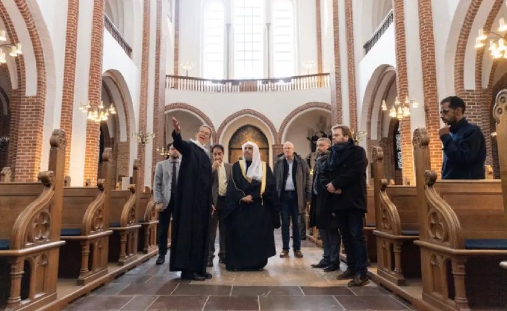 In Denmark, HE Dr. Mohammad Alissa toured Roskilde Cathedral & engaged with church leaders on MWL's interfaith efforts in the country and across borders