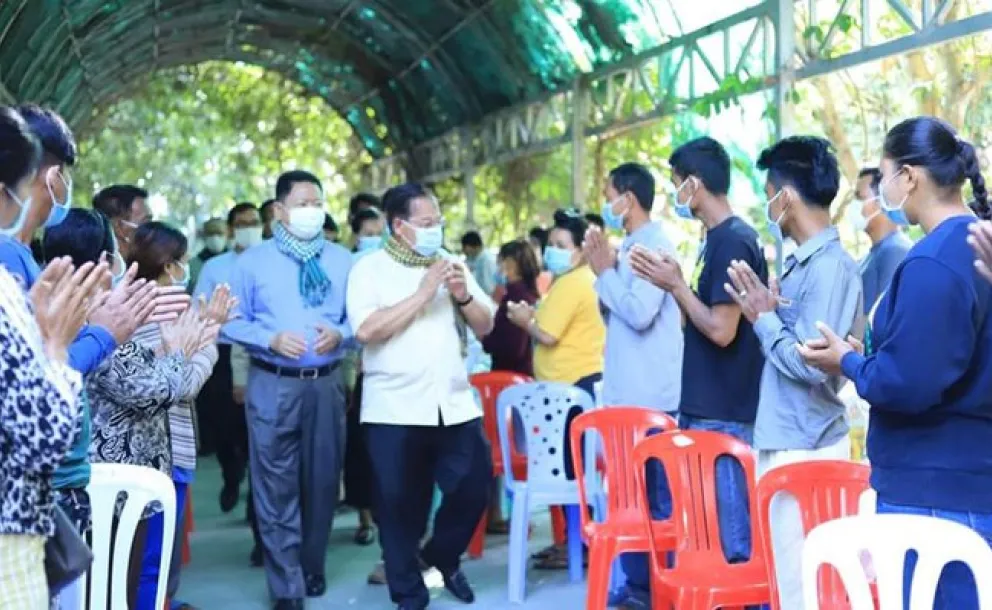 Earlier this month, relief packages were delivered to families affected by the recent floods in Cambodia