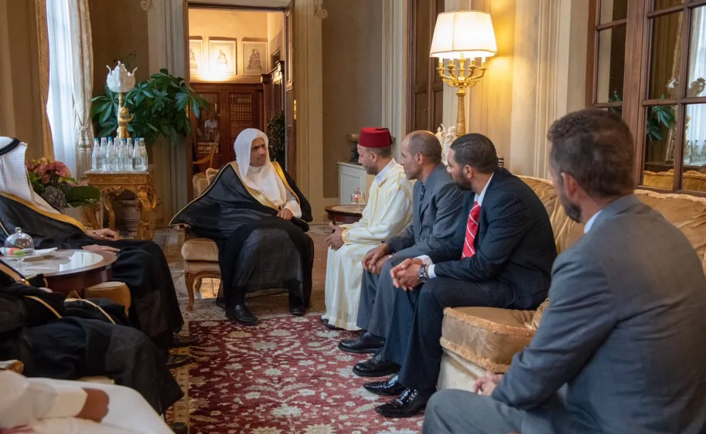 Dr. ِِAlissa meets with a number of leaders of the Muslim Community in Florence, Italy