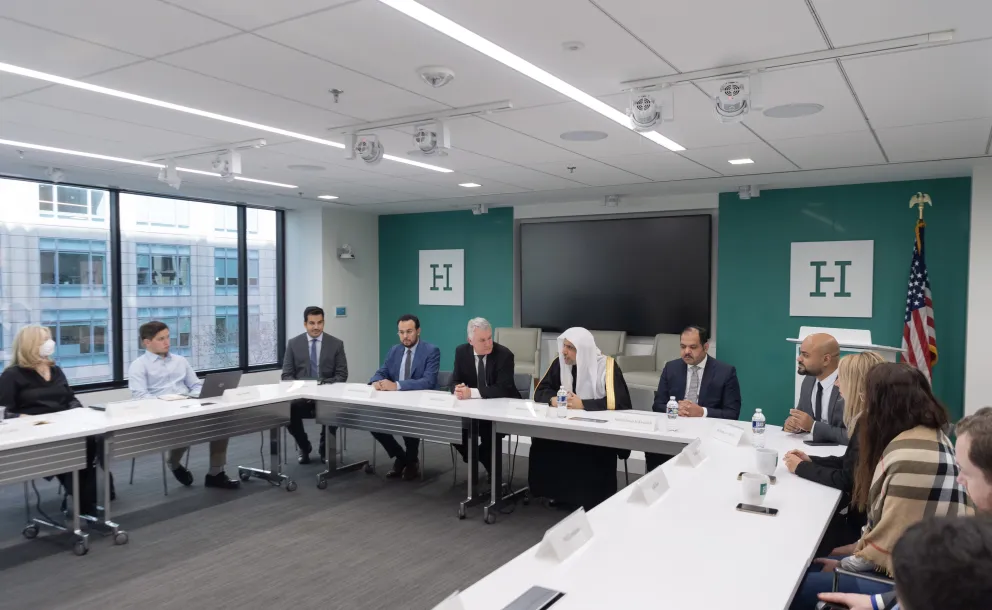 The Hudson Institute in Washington, DC, hosted His Excellency Dr. Mohammad Alissa