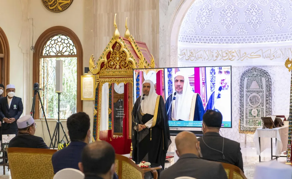 H.E. Dr. Mohammad Alissa visited the Ton Son Mosque in Bangkok 