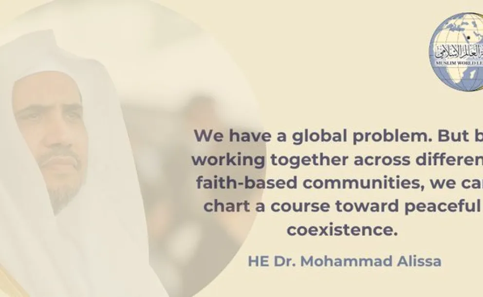 People from all faith backgrounds must come together to chart a course toward peaceful coexistence