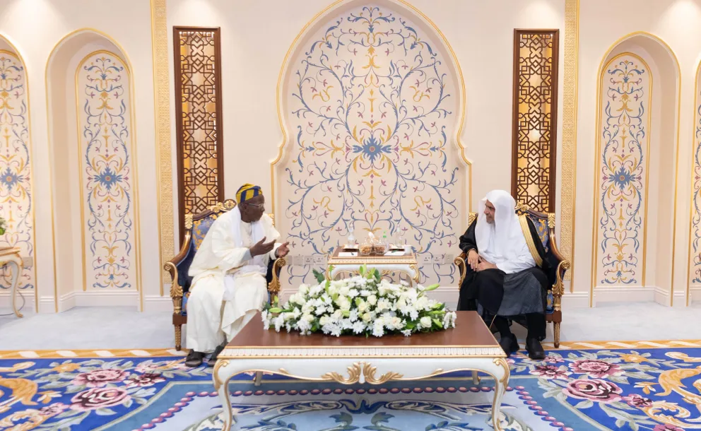 His Excellency Sheikh Dr. Mohammad Al-Issa met with the President of the African Islamic Union