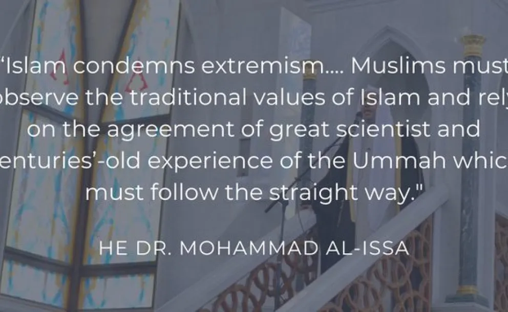 HE Dr. Mohammad Alissa:Forces of extremism have distorted the true meaning of Islam